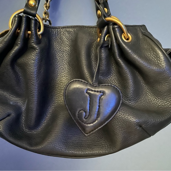Juicy Couture 2000’s Y2K Satchel purse with dustbag - Picture 2 of 7